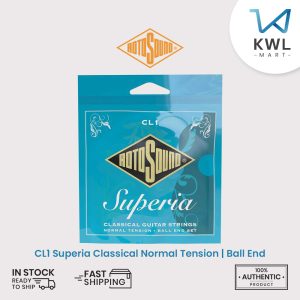 Rotosound CL1 Superia Classical Normal Tension Classical Guitar Strings, Ball End