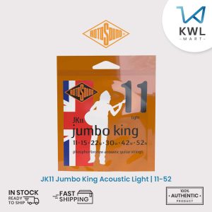 Rotosound JK11 Jumbo King Acoustic Guitar Strings Light | 11-52