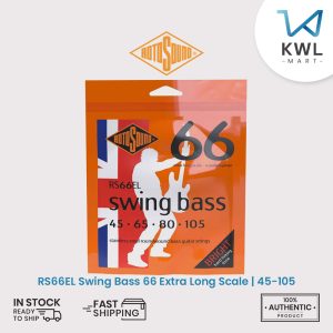 Rotosound RS66EL Swing Bass 66 Extra Long Scale Bass Guitar String 45-105