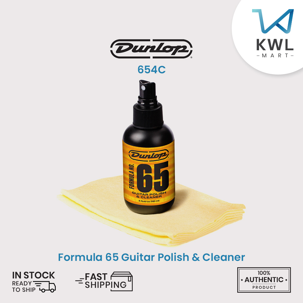 Jim Dunlop 654C Formula 65 Guitar Polish & Cleaner