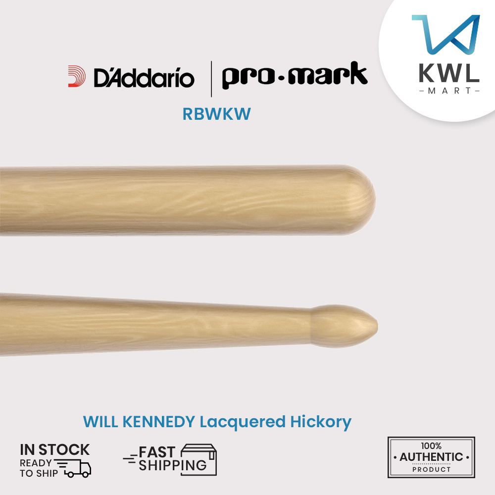 ProMark RBWKW WILL KENNEDY Artists Signature Collection Drumsticks, Lacquered Hickory - Image 4