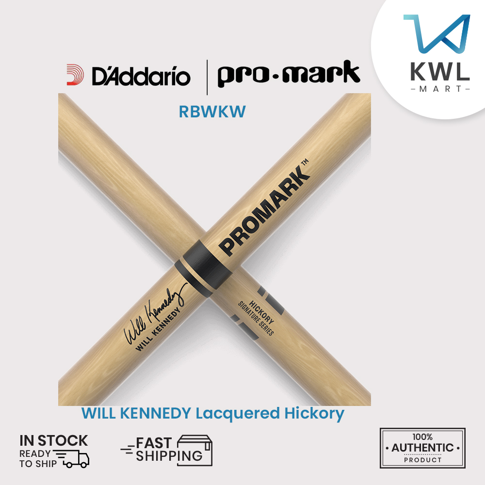 ProMark RBWKW WILL KENNEDY Artists Signature Collection Drumsticks, Lacquered Hickory - Image 5