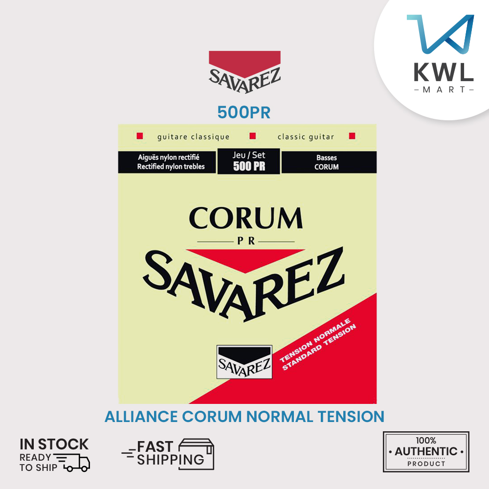 Savarez 500PR ALLIANCE CORUM NORMAL TENSION Classical Guitar Strings