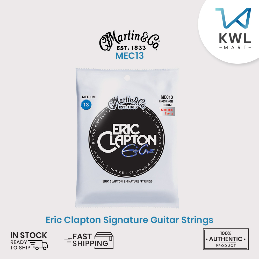 Martin Eric Clapton Signature Guitar Strings, MEC13 – Medium