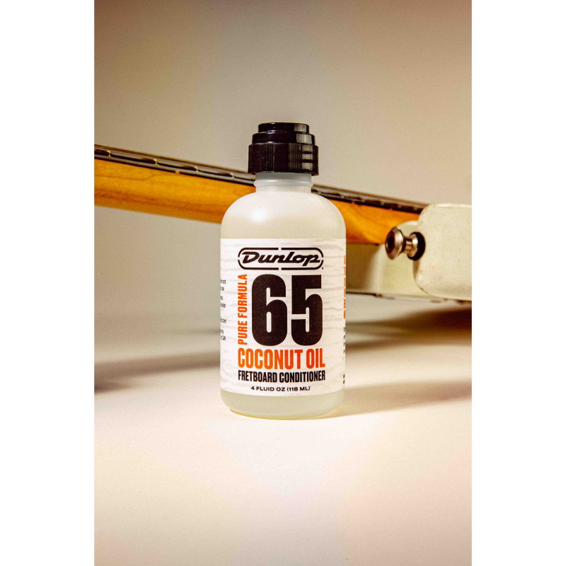 Jim Dunlop 6634 PURE FORMULA® 65 COCONUT OIL FRETBOARD CONDITIONER - 4oz - Image 3